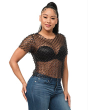 Load image into Gallery viewer, Natasha Mesh Top