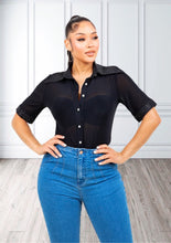 Load image into Gallery viewer, Tracy Rhinestone Blouse