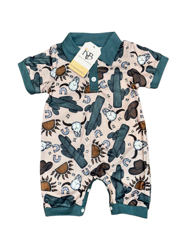 Damian Cactus Romper