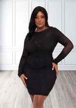 Load image into Gallery viewer, Kiara Rhinestone Dress