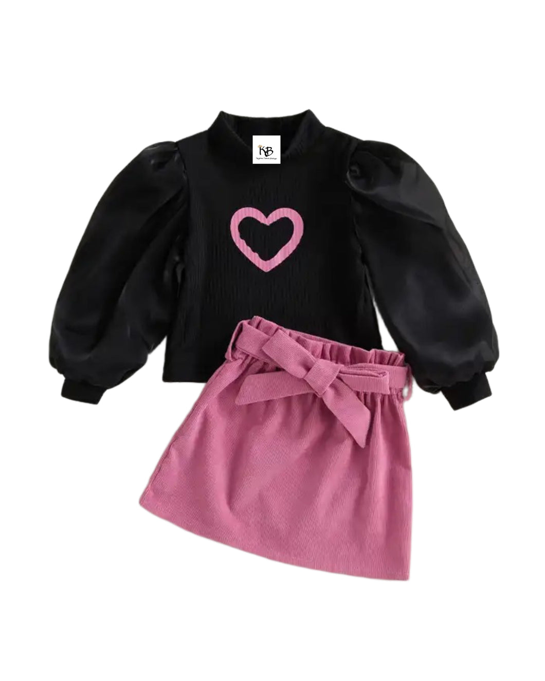Heart Skirt Set