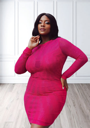Mackenzie Rhinestone Dress