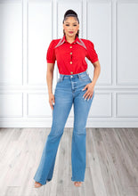 Load image into Gallery viewer, Zoe Rhinestone Shirt