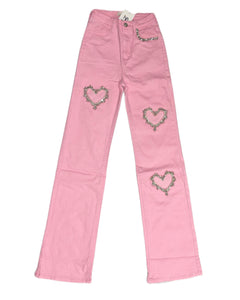 Hearts Flared Pants
