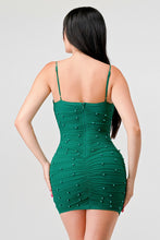 Load image into Gallery viewer, Emerald mini dress