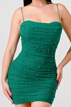 Load image into Gallery viewer, Emerald mini dress