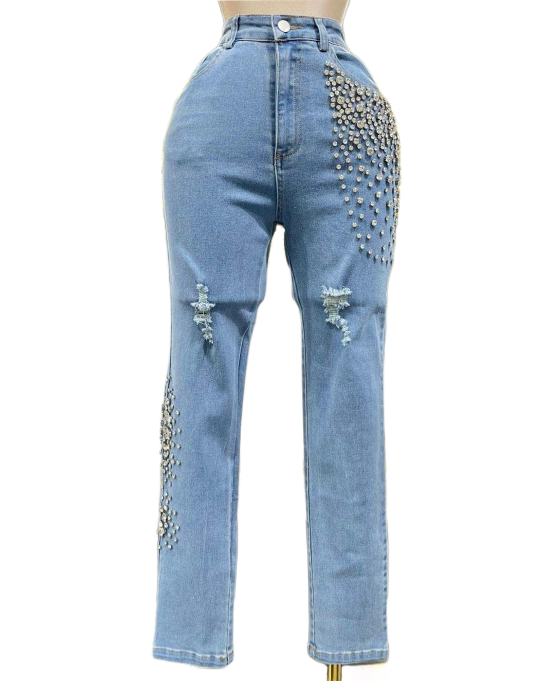 Rhinestone Jeans