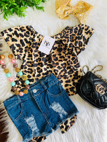 Janeth Cheetah Set