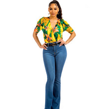 Load image into Gallery viewer, Tara tropical bodysuit