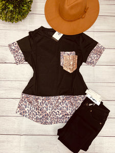 Johana Cheetah Top