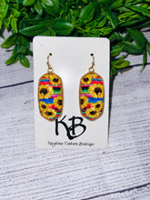 Load image into Gallery viewer, Dominic sunflower earrings