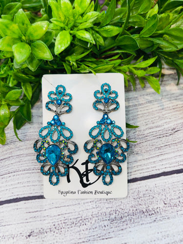 Danette Rhinestones Earrings