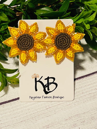 Delmmi Sunflower earrings