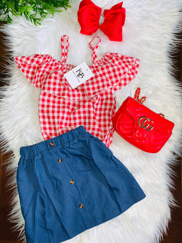 Geraldin Skirt Set