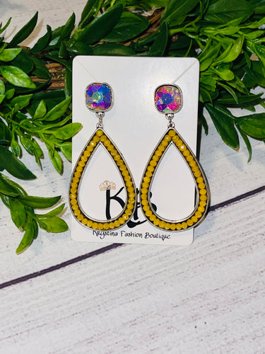 Nora rhinestones earrings