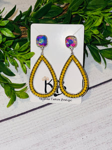 Nora rhinestones earrings