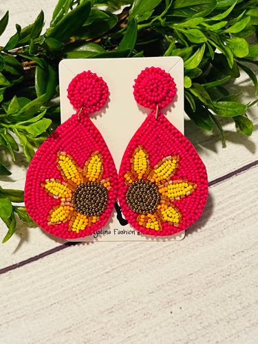 Arabela Sunflower earrings