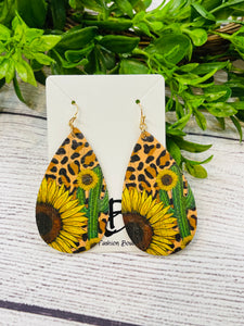 Mily Sunflower Earrings