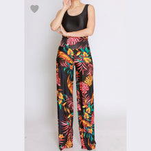 Load image into Gallery viewer, Tropical Palazzo Pants