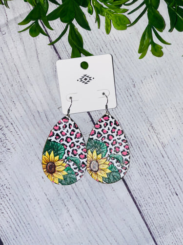 Mía Sunflower earrings
