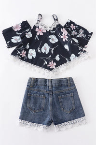Loren shorts set